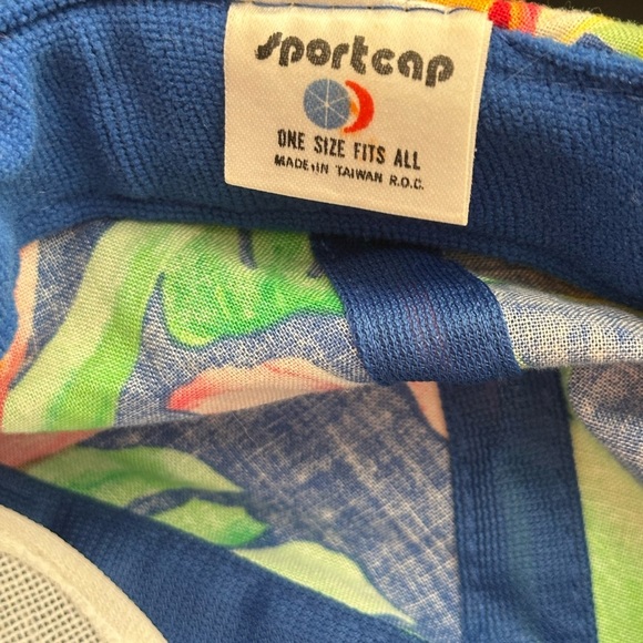 Hawaii Embroidered Sportcap Floral Flower Print Snapback Hat Vintage‎ - Picture 5 of 5